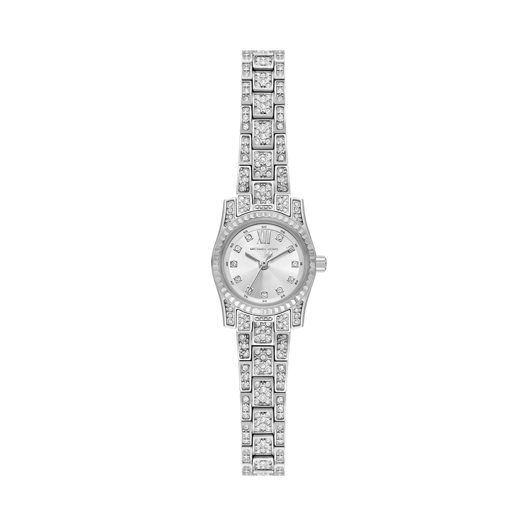 Michael Kors Lexington Silver Tone Analogue Watch MK4864