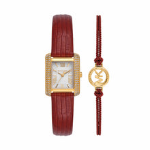 Load image into Gallery viewer, Michael Kors Emery Red Analogue Watch MK4874SET
