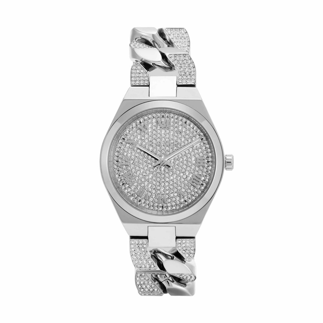 Michael Kors Lennox Silver Tone Analogue Watch MK7488