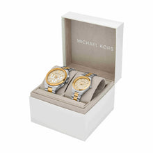 Load image into Gallery viewer, Michael Kors Lennox Two Tone Analogue Watch MK7503SET
