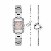 Load image into Gallery viewer, Michael Kors Emery Silver Tone Analogue Watch MK7514SET
