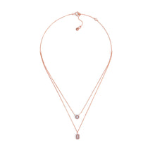 Load image into Gallery viewer, Michael Kors Premium Rose Gold Tone Necklace MKC1745CZ791
