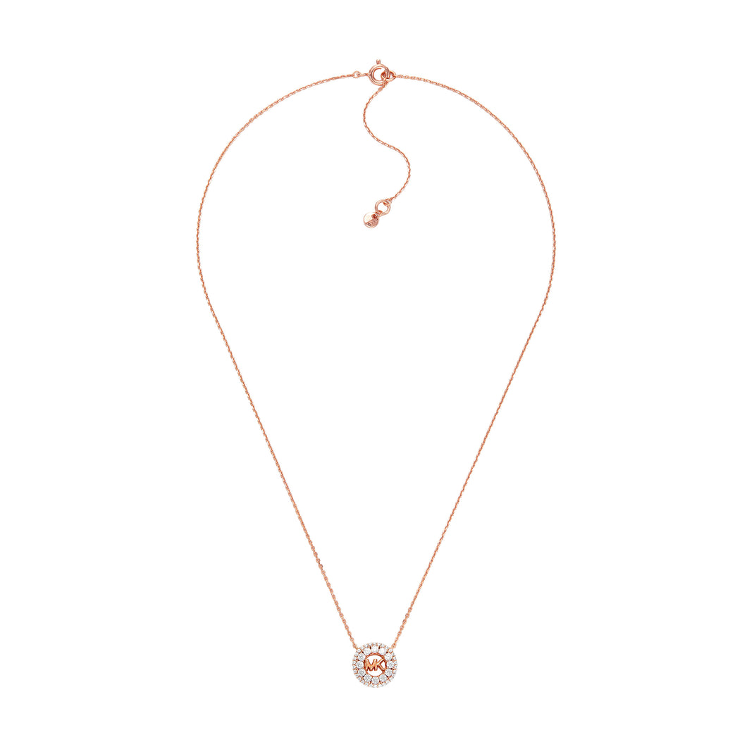 Michael Kors Premium Rose Gold Tone Necklace MKC1826791