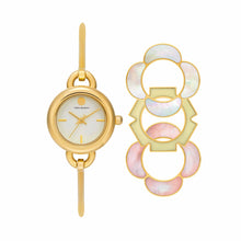 Load image into Gallery viewer, Tory Burch The Kira Gold Tone Analogue Watch TBW6020SET
