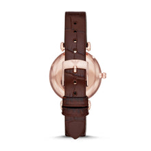 Load image into Gallery viewer, Emporio Armani Two-Hand Burgundy Leather Watch AR11269
