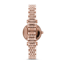 Load image into Gallery viewer, Emporio Armani Two-Hand Rose Gold-Tone Stainless Steel Watch AR11316
