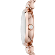 Load image into Gallery viewer, Emporio Armani Two-Hand Rose Gold-Tone Stainless Steel Watch AR11316
