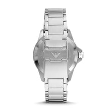 Load image into Gallery viewer, Emporio Armani Three-Hand Date Stainless Steel Watch AR11338
