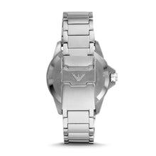 Load image into Gallery viewer, Emporio Armani Three-Hand Date Stainless Steel Watch AR11339

