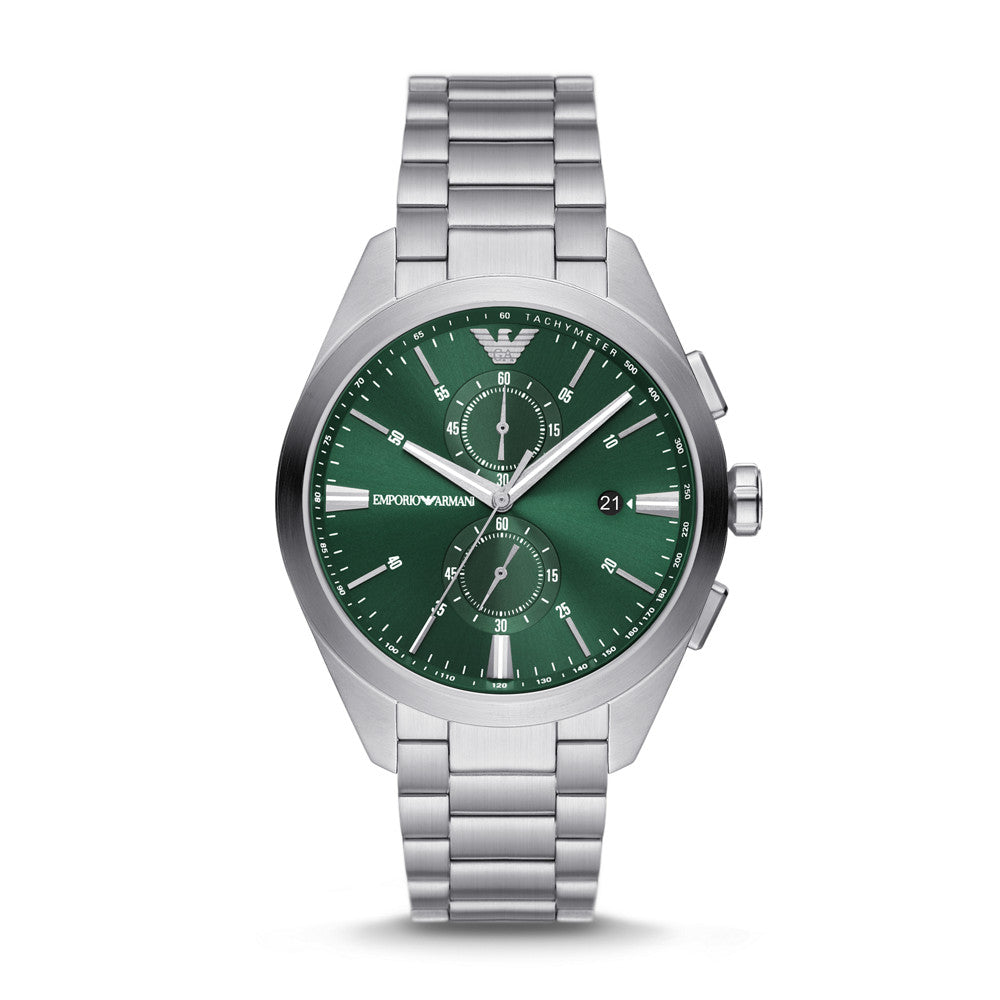 Emporio Armani Chronograph Stainless Steel Watch AR11480