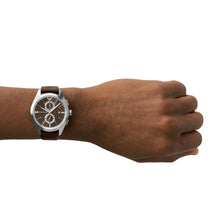 Load image into Gallery viewer, Emporio Armani Chronograph Brown Leather Watch AR11482
