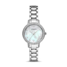 Load image into Gallery viewer, Emporio Armani Three-Hand Stainless Steel Watch AR11484
