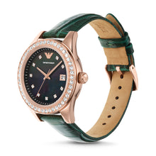 Load image into Gallery viewer, Emporio Armani Three-Hand Date Green Leather Watch AR11506
