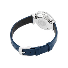 Load image into Gallery viewer, Emporio Armani Two-Hand Blue Leather Watch AR11595
