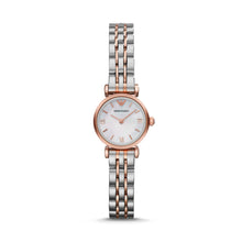Load image into Gallery viewer, Emporio Armani Women&#39;s Two-Hand Two-Tone Stainless Steel Watch AR1764
