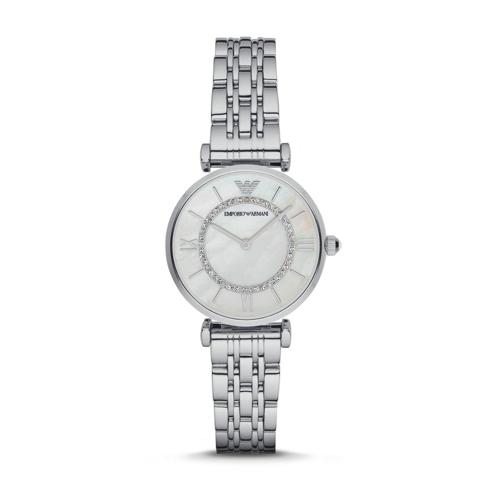 Emporio Armani Women's Two-Hand Stainless Steel Watch AR1908