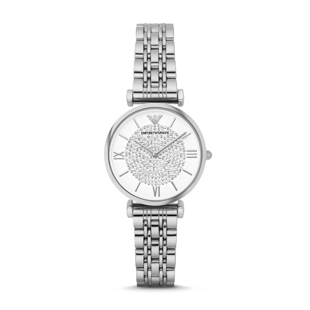 Emporio Armani Women's Two-Hand Stainless Steel Watch AR1925