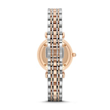 Load image into Gallery viewer, Emporio Armani Women&#39;s Two-Hand Two-Tone Stainless Steel Watch AR1926
