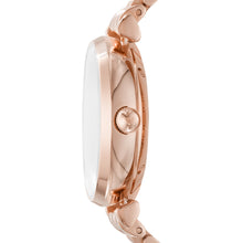 Load image into Gallery viewer, Emporio Armani Three-Hand Rose Gold-Tone Stainless Steel Watch AR60023
