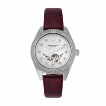 Load image into Gallery viewer, Emporio Armani Automatic Red Leather Watch AR60075
