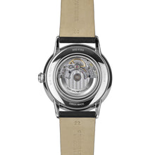 Load image into Gallery viewer, Emporio Armani Swiss Automatic Black Leather Watch ARS5100

