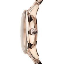 Load image into Gallery viewer, Emporio Armani Swiss Three-Hand Rose Gold-Tone Stainless Steel Watch ARS5301
