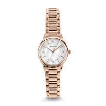 Load image into Gallery viewer, Emporio Armani Swiss Three-Hand Rose Gold-Tone Stainless Steel Watch ARS5301
