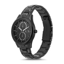Load image into Gallery viewer, Armani Exchange Multifunction Black Stainless Steel Watch AX1867
