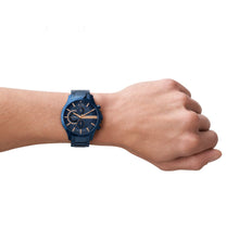 Load image into Gallery viewer, Armani Exchange Chronograph Blue Stainless Steel Watch AX2430
