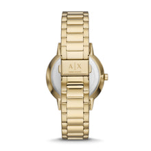 Load image into Gallery viewer, Armani Exchange Multifunction Gold-Tone Stainless Steel Watch AX2747
