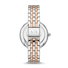 Load image into Gallery viewer, Three-Hand Two-Tone Stainless Steel Watch AX5383
