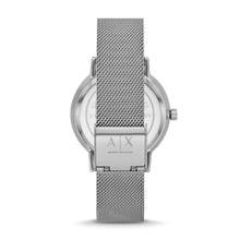Load image into Gallery viewer, Armani Exchange Three-Hand Stainless Steel Mesh Watch AX5583
