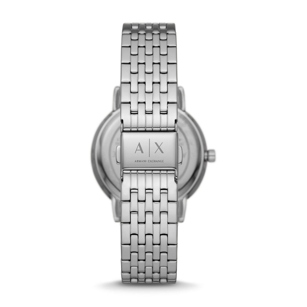 Armani Exchange Moonphase Multifunction Stainless Steel Watch