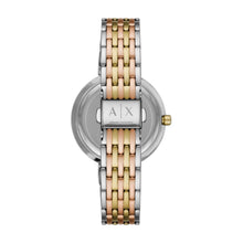 Load image into Gallery viewer, Armani Exchange Three-Hand Tri-Tone Stainless Steel Watch AX5911
