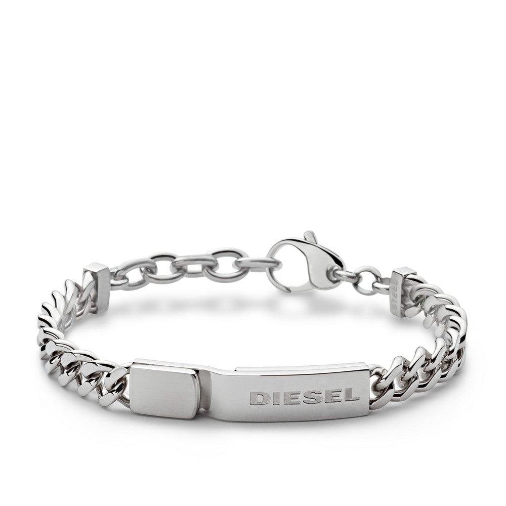 Diesel Stacked Stainless-Steel Bracelet DX0966040