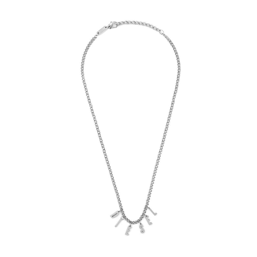 Diesel Stainless Steel Chain Necklace DX1494040