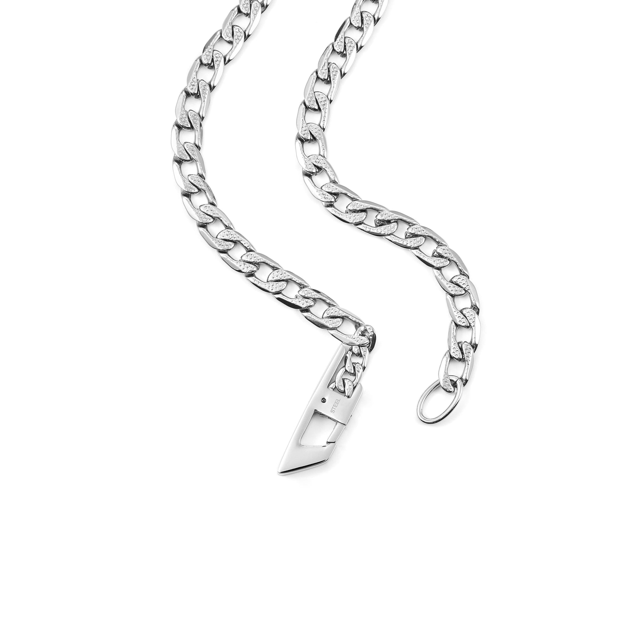 Diesel Stainless Steel Chain Necklace DX1497040 – Watch