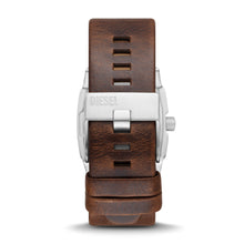 Load image into Gallery viewer, Diesel Cliffhanger Three-Hand Brown Leather Watch DZ1998
