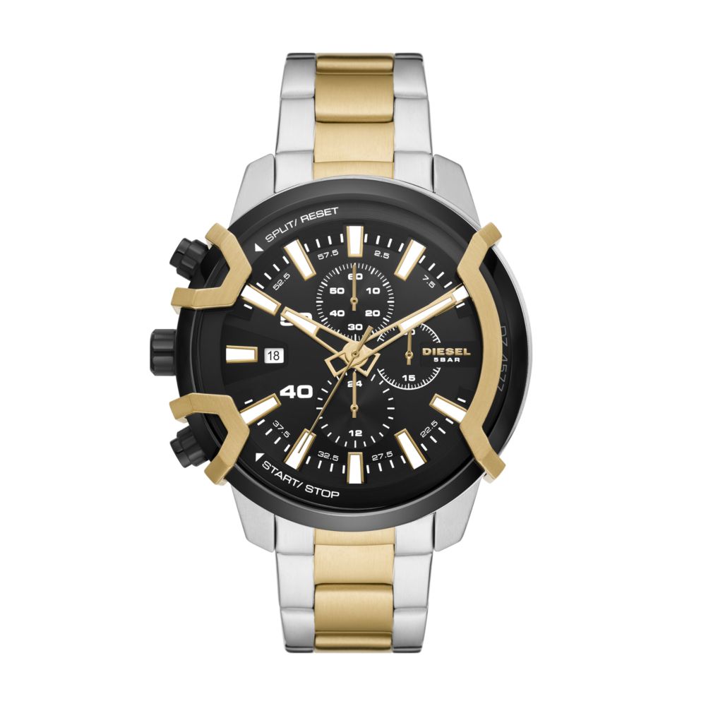 Diesel Griffed Chronograph Two-Tone Stainless Steel Watch DZ4577