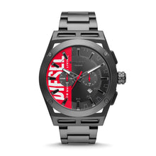 Load image into Gallery viewer, Diesel Timeframe Chronograph Gunmetal-Tone Stainless Steel Watch DZ4598
