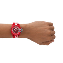 Load image into Gallery viewer, Diesel Baby Chief Three-Hand Solar-Powered Red rPET Watch DZ4619
