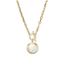 Load image into Gallery viewer, Emporio Armani White Mother of Pearl Pendant Necklace EG3563710
