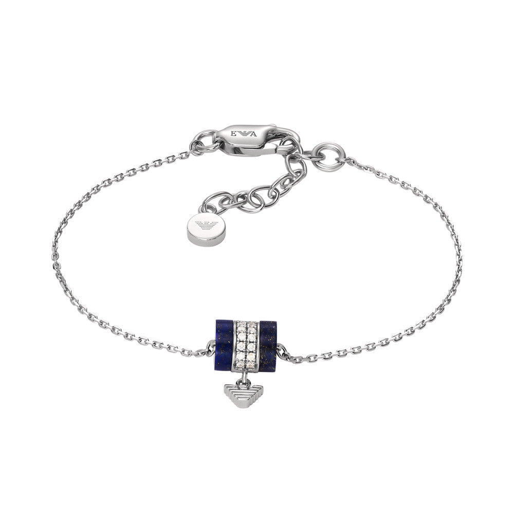 Emporio Armani Blue Lapis Lazuli Components Bracelet EG3572040