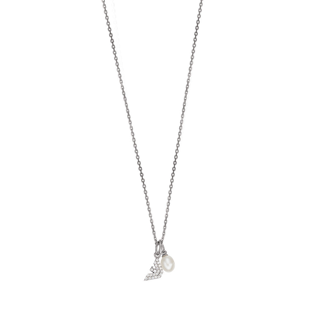 Emporio Armani Sterling Silver Pendant Necklace EG3574040