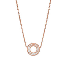 Load image into Gallery viewer, Emporio Armani Rose Gold-Tone Sterling Silver Pendant Necklace EG3588221
