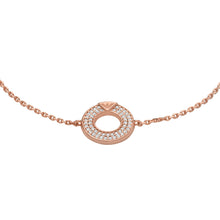 Load image into Gallery viewer, Emporio Armani Rose Gold-Tone Sterling Silver Components Bracelet EG3589221
