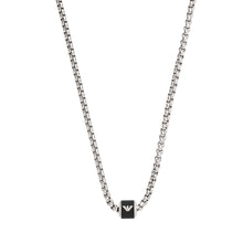 Load image into Gallery viewer, Emporio Armani Black Marble Chain Necklace EGS2910040
