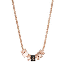 Load image into Gallery viewer, Emporio Armani Black Lacquer Components Necklace EGS2931221SET
