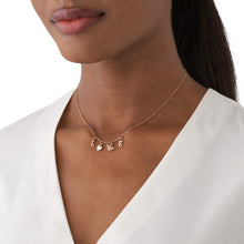 Load image into Gallery viewer, Emporio Armani White Mother of Pearl Components Necklace EGS2955221
