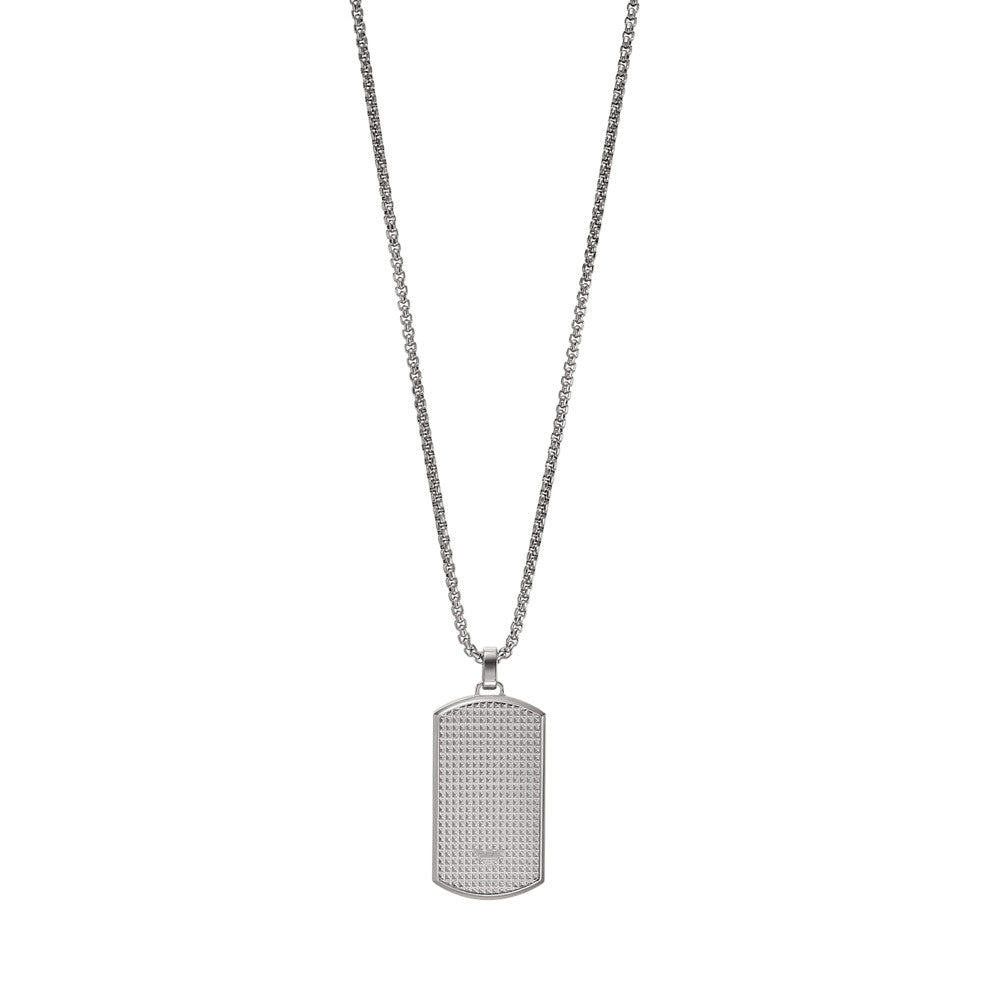 Emporio Armani Stainless Steel Dog Tag Necklace EGS2986040